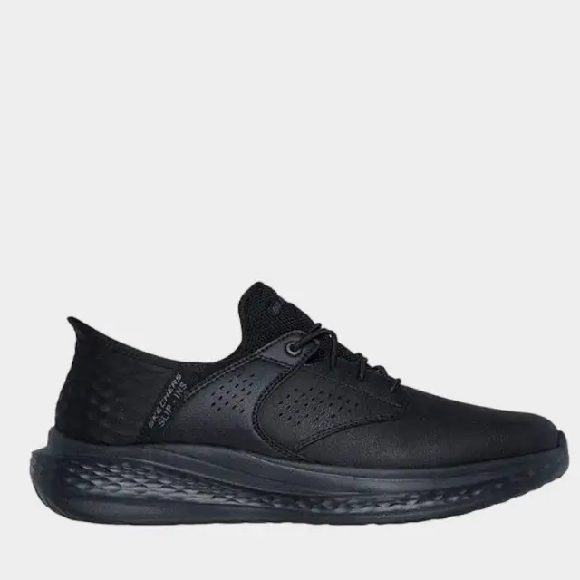 Δερμάτινα Sneaker Skechers Slade-Macklin 210890-BBK Μαύρο - 42