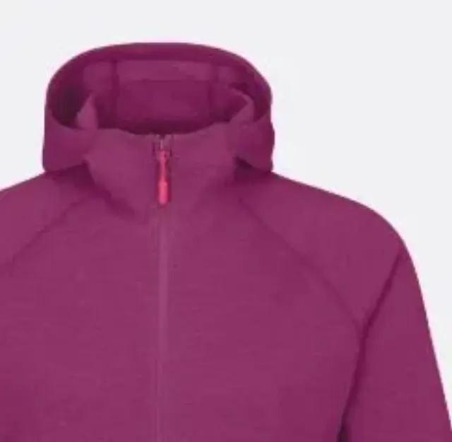 Rab Women's Nexus Hoody Mulberry Γυναικεία Fleece Ζακέτα με Κουκούλα - X Large 3