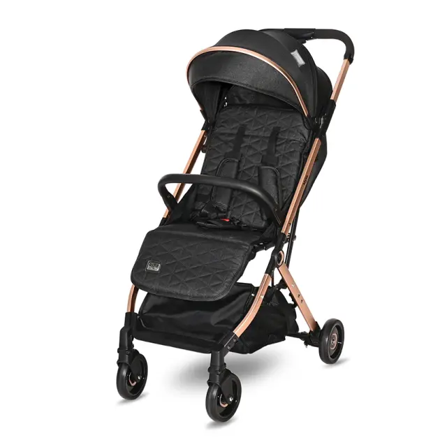 Lorelli καρότσι "MYLA" Black Μαύρο