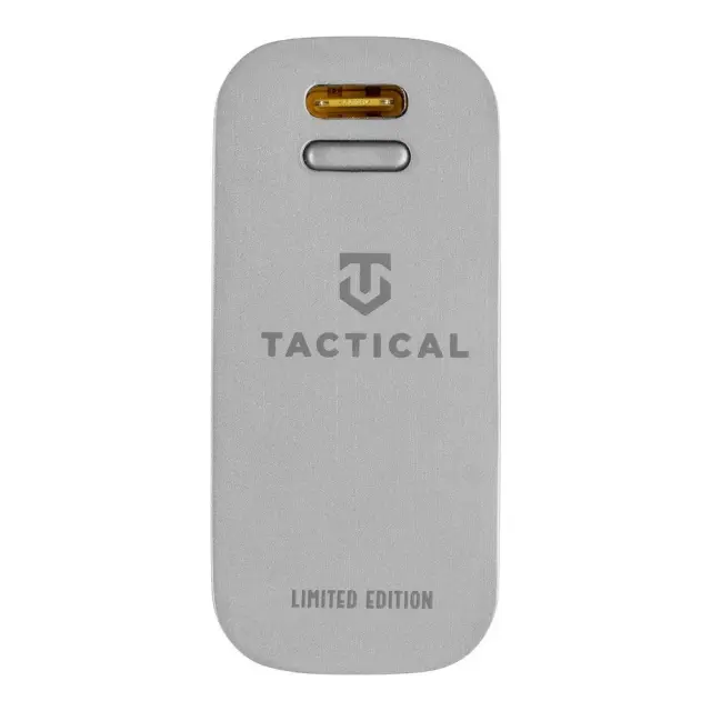 Tactical EDC Brick Power Bank 9600mAh 22.5W με Θύρα USB-A και Θύρα USB-C Ασημί
