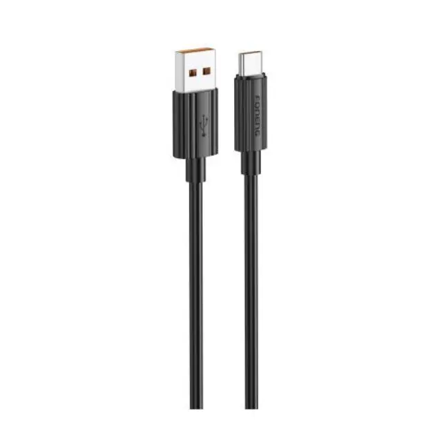 Καλώδιο Σύνδεσης USB 2.0 Foneng XS07 USB A σε USB C 15W 3Α 1.2m Μαύρο N68685