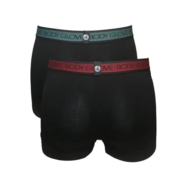 Body Glove Ανδρικό Boxer Logo Band - Διπλό Πακέτο, Χρώμα Black BG - L 2