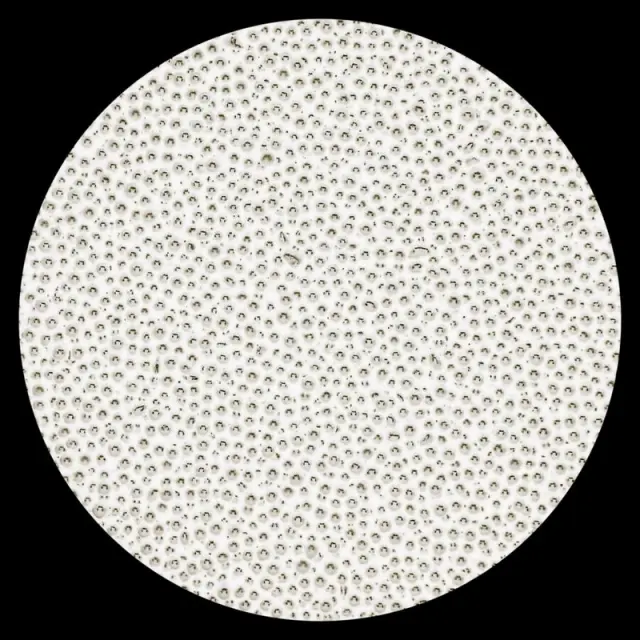 Χάντρες γυάλινες μικρές (Glass microbeads) Pentart 0,8-1mm 40gr, Λευκό περλέ 2