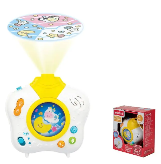 Winfun Μουσικό Aστεράκι Projector (0806-NL) Λευκό