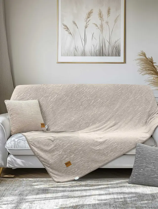 Διακοσμητικό Μαξιλάρι VERITAS BEIGE MADI 45 x 45 εκ. 2