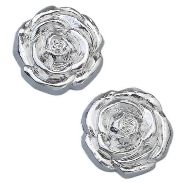 Μεταλλικό Διακοσμητικό Roses 20mm - 2τεμ
