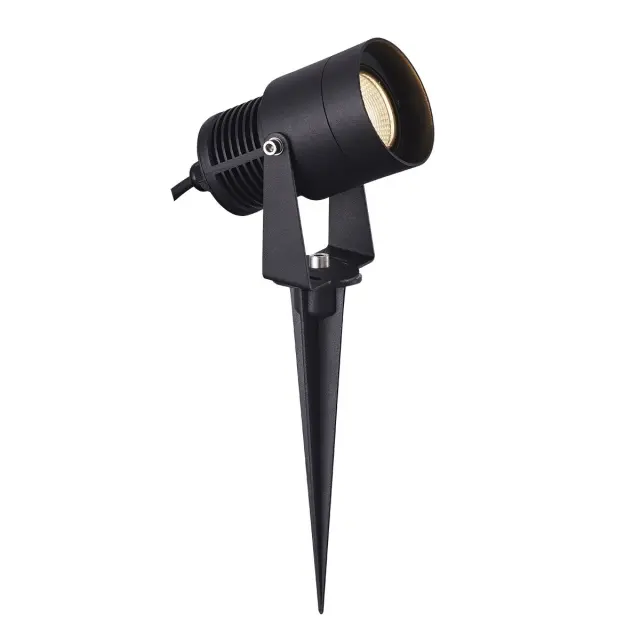 Φωτιστικό Κήπου LED Fix 7W 4000K Ανθρακί IP65 Κινητό