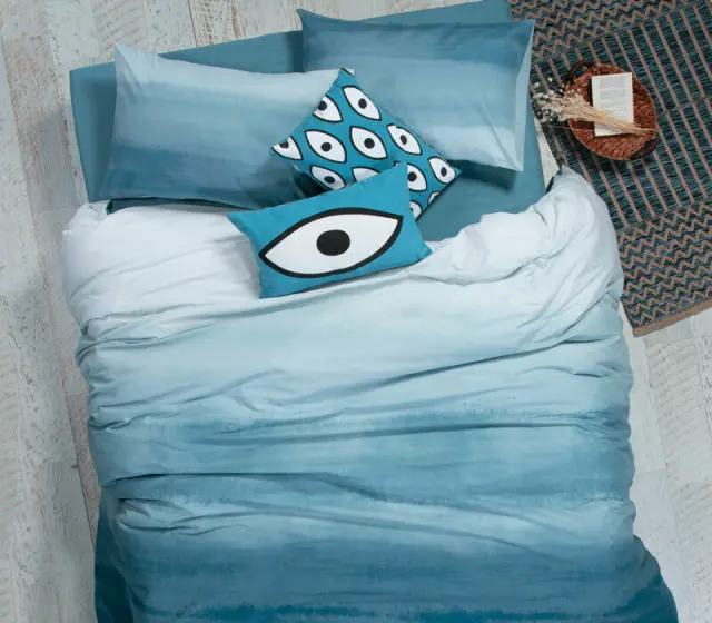 ΚΟΥΒΡ-ΛΙ ΒΑΜΒ-ΠΟΛ OCEAN 250Χ240 BLUE - NEF NEF