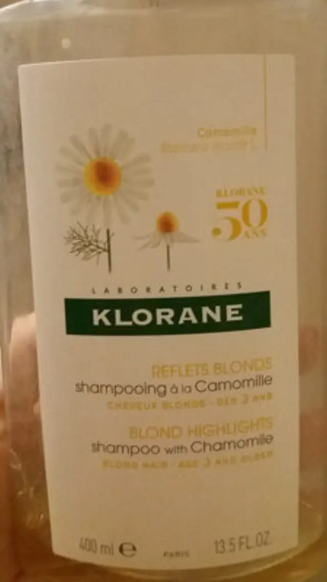 KLORANE SHAMPOO CAMOMILLE 400ml