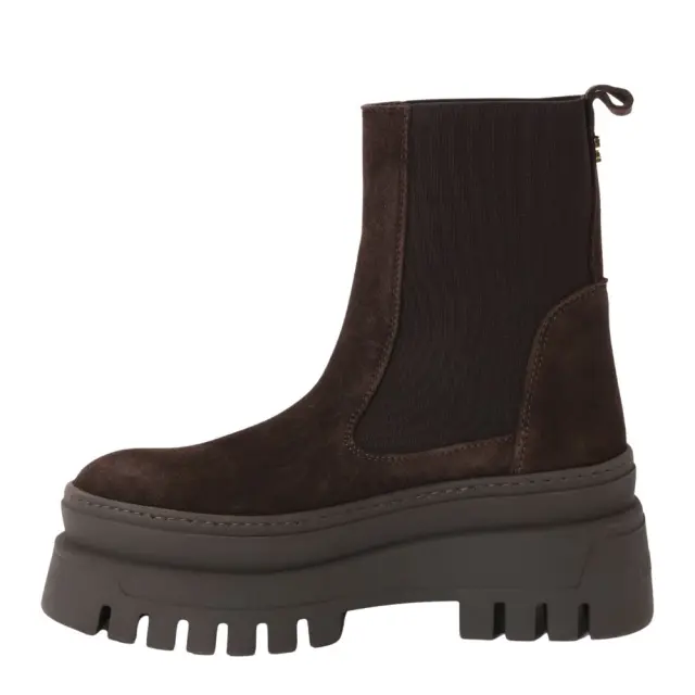 Γυναικεία Δερμάτινα Μποτάκια Steve Madden Cassandra 11002679-880 Καφέ Καστόρι Καφέ - 36 3