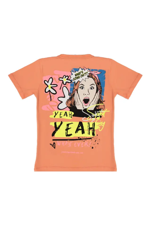 T-Shirt Kid Yeah Whatever Φιστικί 2