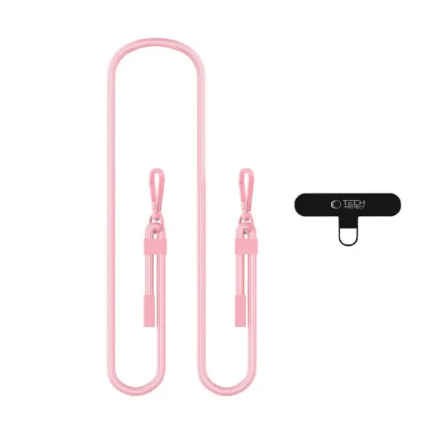 Tech-protect C5se Rope Crossbody Strap Baby Pink
