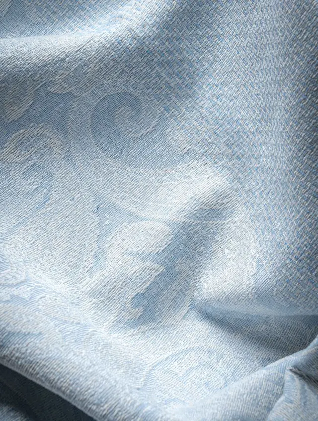 Ριχτάρι ROCOCO CYAN MADI πολύθρονας: 170 x 180 εκ. 3