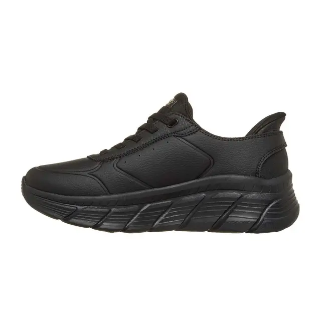 Skechers Slip-Ins Bobs B Flex Hi Workday Γυναικεία Sneakers 117394-BBK ΜΑΥΡΟ 2