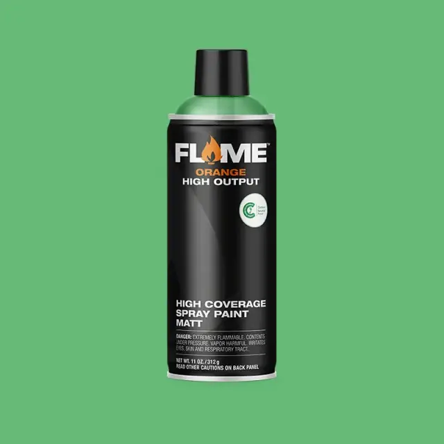 Flame Orange Spray Paint 400ml FO-667 Crazy Menthol