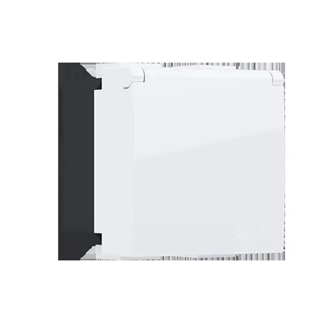 MODYS ΠΡΙΖΑ ΣΟΥΚΟ ΚΑΠΑΚΙ ΑΣΦΑΛΕΙΑΣ ΛΕΥΚΗ 2P+E 16A 250VAC IP20 / 10101312462