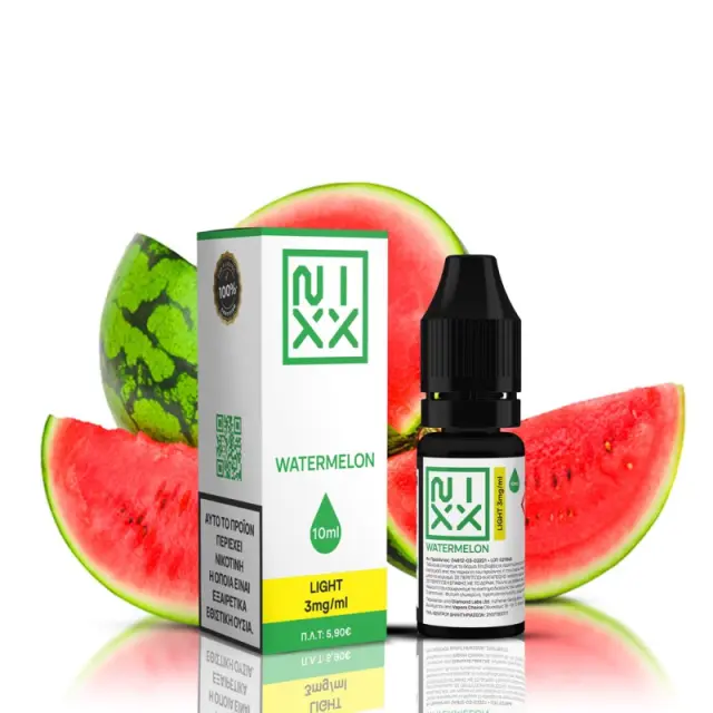 Nixx Watermelon Έτοιμο Υγρό 10ml 3mg