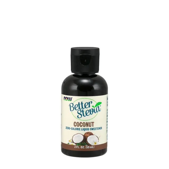 Now Foods BetterStevia Liquid Coconut, 59 ml