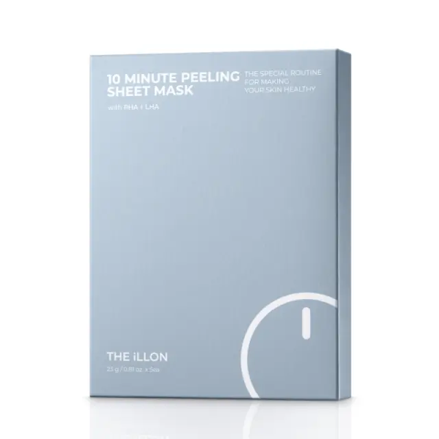 THE ILLON 10 MINUTE PEELING SHEET MASK 5x23g