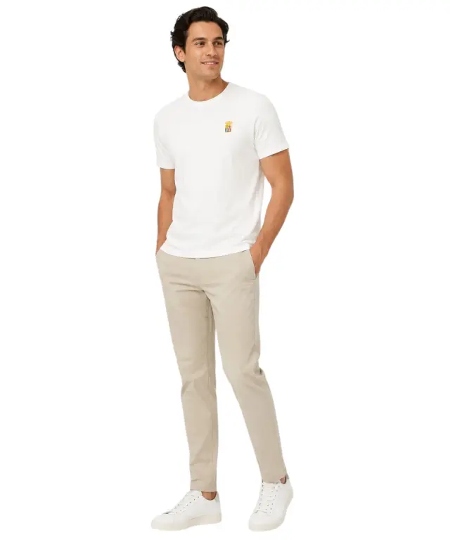 Marina Militaire - Ανδρικό Κοντομάνικο Μπλουζάκι T-Shirt MYT189C-0010 Λευκό 2