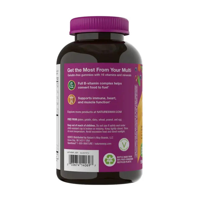 Nature's Way Alive!® Women’s Gummy Multivitamin Mixed Berry, 150 Gummies 3
