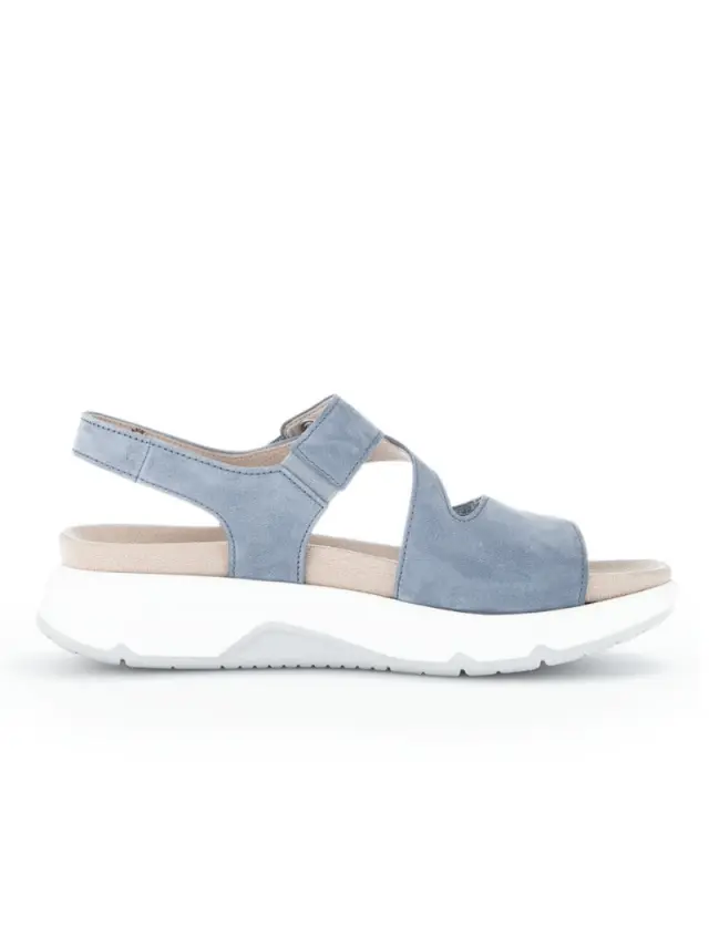 Gabor Πέδιλα Γυναικείο δέρμα Nubuck Μπλέ GAB/86885 26-HEAVEN 3