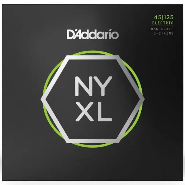 D'Addario NYXL45125 Χορδές 5άχορδου Ηλεκτρικού Μπάσου
