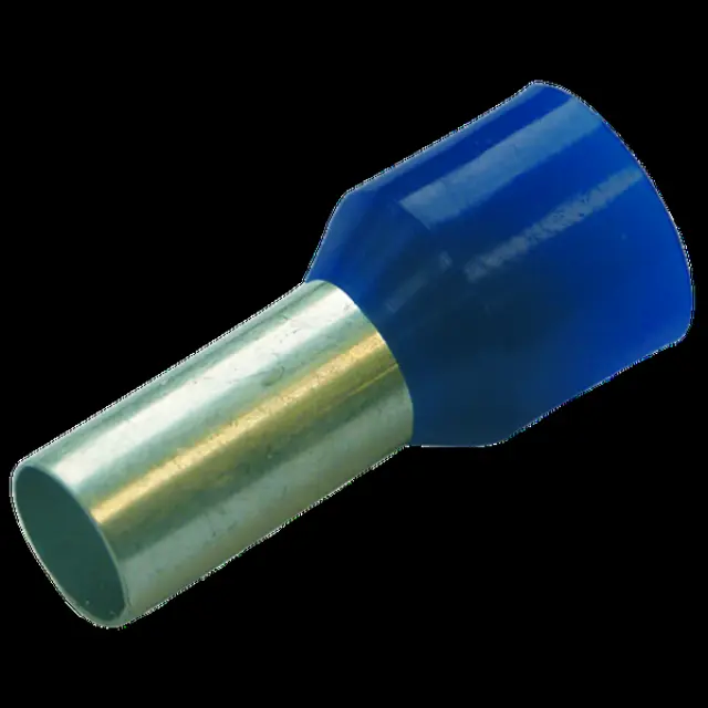 End sleeve insulated 16mm² 12mm blue DIN 46228
