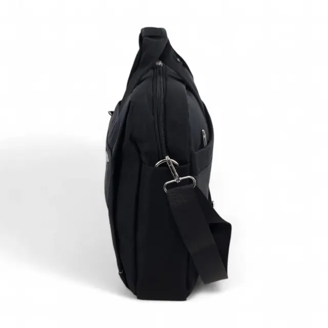 Τσάντα Μεταφοράς Laptop 15,6" ORMI 8191 30x6x38cm – Ιμάντας Ώμου & Υποδοχή Trolley - Μαύρο 3