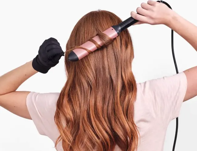 Ψαλίδι Μαλλιών για μπούκλες Babyliss C457E με 6 ρυθμίσεις θερμοκρασίας - Pink C457E 3