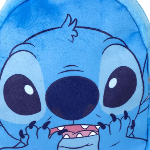 Disney Lilo + Stitch Λούτρινο Παιδικό Σακίδιο Πλάτης 22×18×8 cm 3
