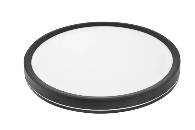 LED ΠΛΑΦΟΝΙΕΡΑ PC SIDELIT 230mm 24W CCT IP40 ΜΑΥΡΗ