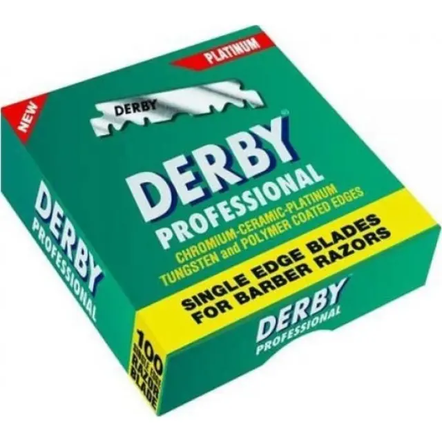 Derby Professional Single Edge Razor Blades 100τμχ