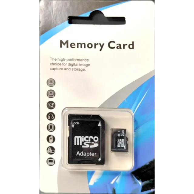 Κάρτα μνήμης με αντάπτορα - Micro SD - 2GB - 889503 2