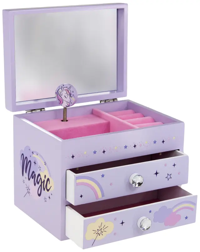 Tinka - Jewelry Box with Music - Unicorn (8-803903) - Toys