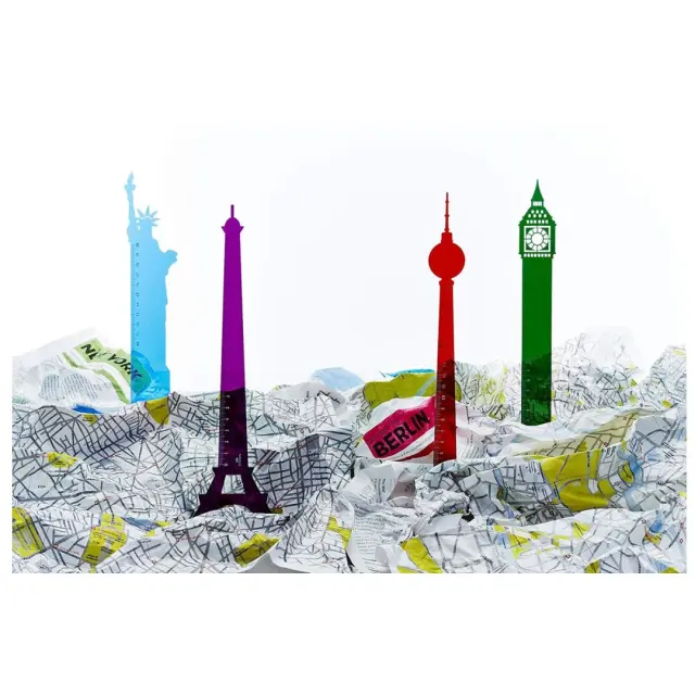 Cedon Πρωτότυπος Χάρακας 20cm: Eiffel Tower 3