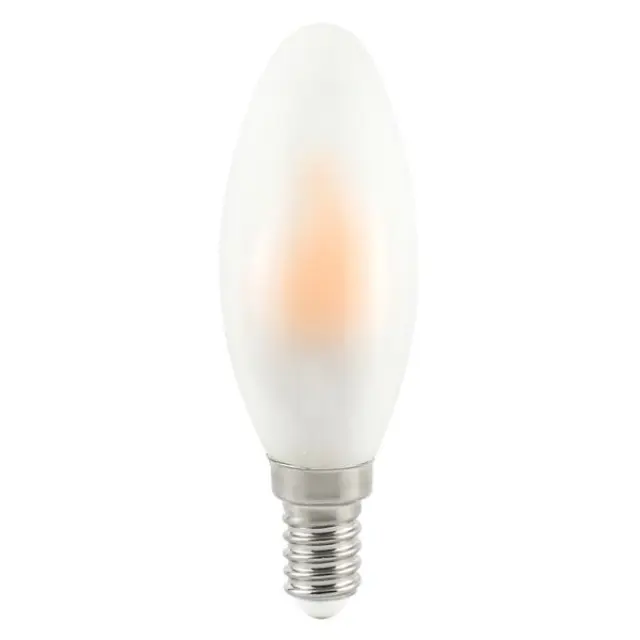 LED Flicker Flame 0.5W E14 B35 1800K 8lm Frosted
