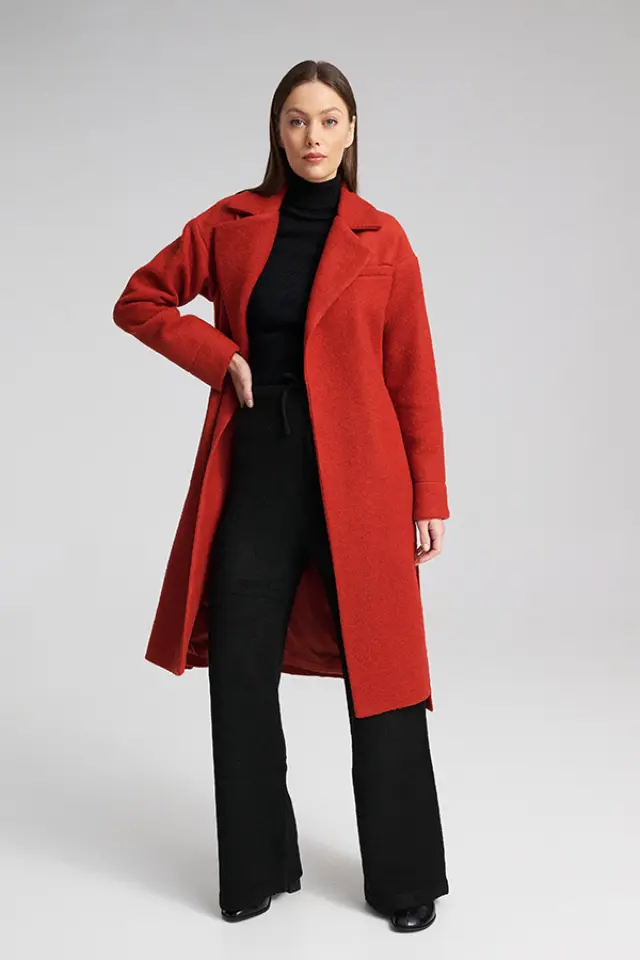 Κλασικό Παλτό με Ζώνη MELLIO COAT - S