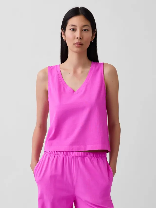 Γυναικεία Μπλούζα VintageSoft από Βιολογικό Βαμβάκι Neon pink glow