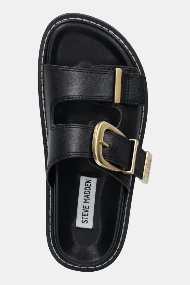 Γυναικεία Δερμάτινα Σανδάλια Steve Madden Arch-E SM19000133-03001-05O Μαύρα Μαύρο - 37 3