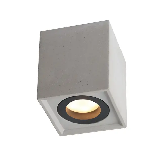 ΟΡΟΦΗΣ Φ/Σ 1ΧGU10 ΦΥΣΙΚΟ ΤΣΙΜΕΝΤΟ 8,5X8,5XH10CM MONTE / MK131S10G