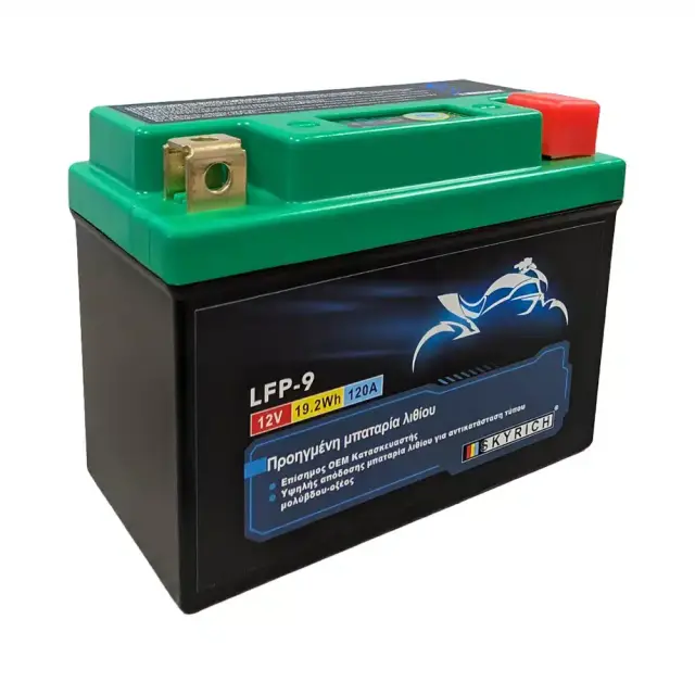 Μπαταρία Εκκίνησης Λιθίου 12V 1.6Ah 120A LFP-09 Skyrich