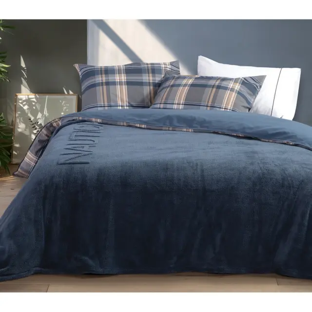 Nef-Nef Homeware Κουβέρτα Διπλή Nautica Wave 230x240 Grey 3