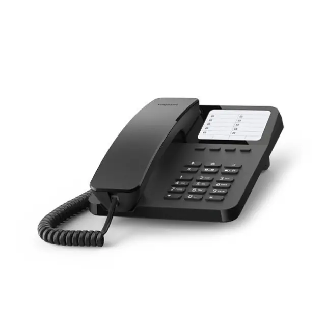 Gigaset IP Τηλέφωνο Desk 400 Black (S30054-H6538-B101)