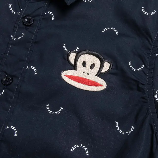 Πουκάμισο Paul Frank με κέντημα και all over μοτίβο 2