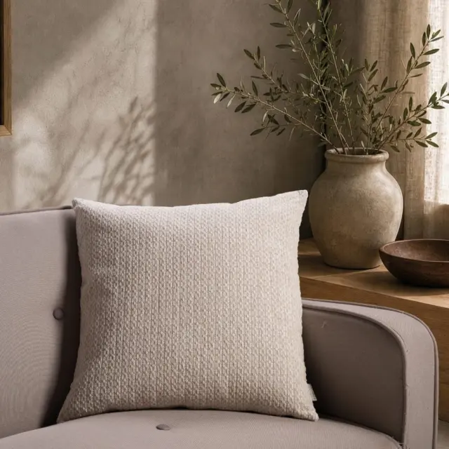 Μαξιλαροθήκη Richmond 01 Ivory TEORAN 50x50cm