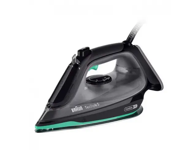 Σίδερο ατμού Braun TexStyle 5 SI5277GR με ισχύ 2700W και χωρητικότητα νερού 300ml - ΠράσινοSI5277GR