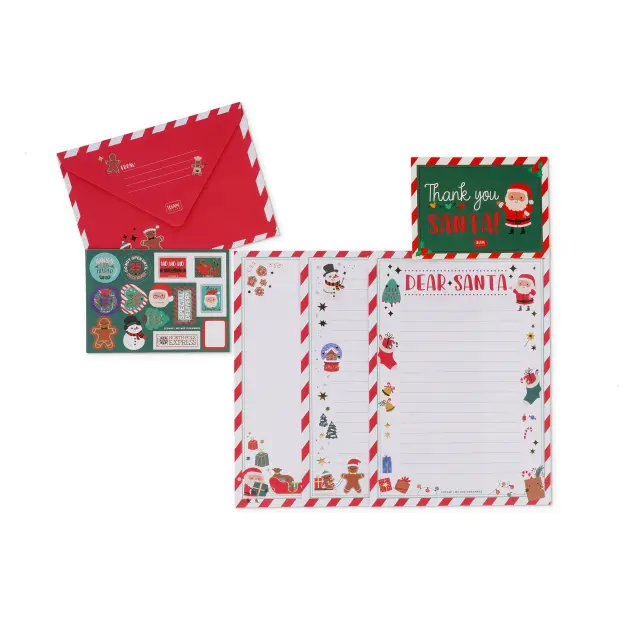 Legami Santa Claus Letter Kit 2