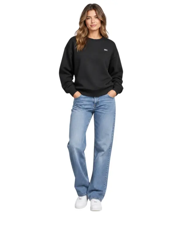 Norway Nautical School - Γυναικεία Μπλούζα Φούτερ 869003-BLACK Μαύρο 2