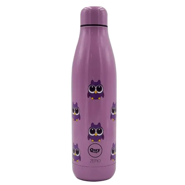 Quy Cup Ανοξείδωτο μπουκάλι (θερμός) 500ml: Owl